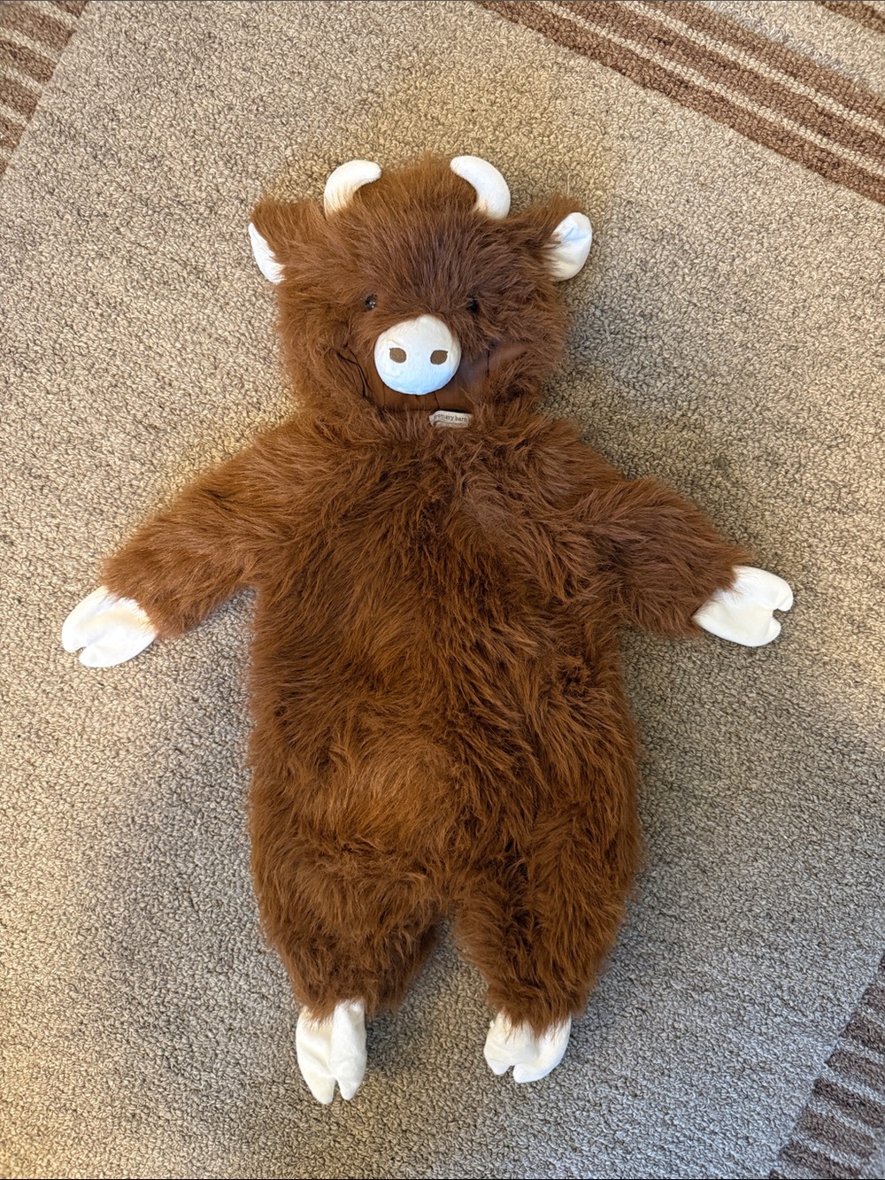 Pottery Barn Kids Baby Highland Cow Halloween Costume